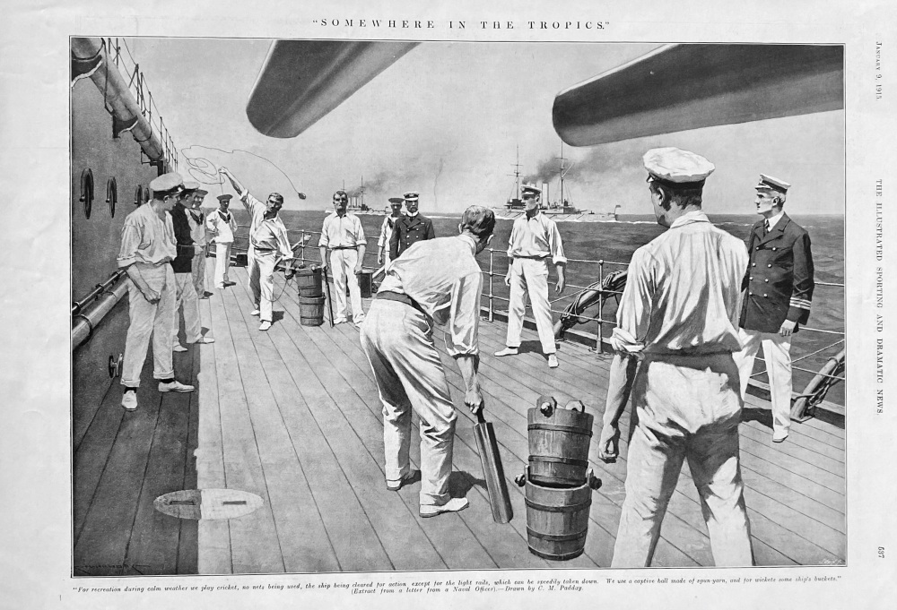 "Somewhere in the Tropics."  1915.