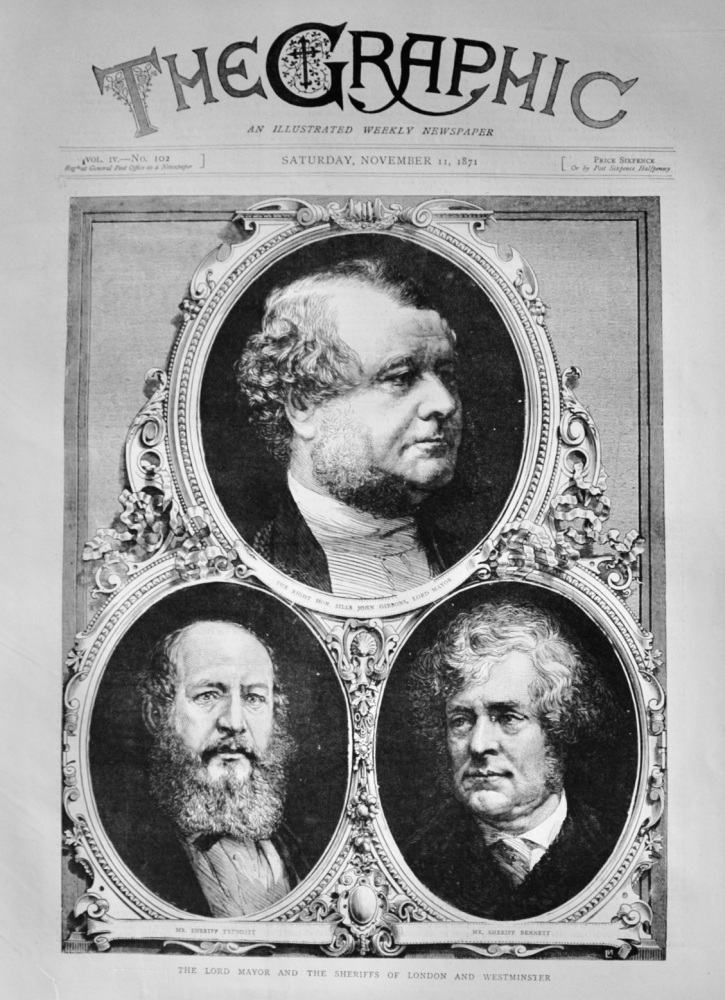 The Lord Mayor and Sheriffs - 1871