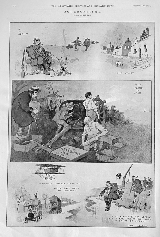 Jorrocksisms. (Drawn by Will Owen).  1914.