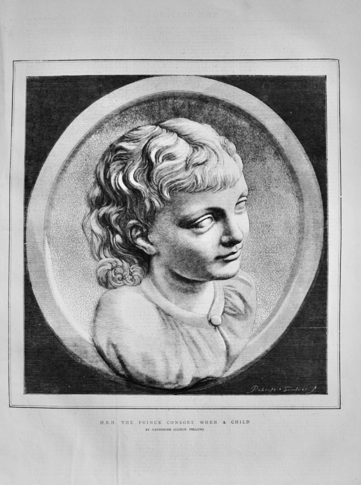 H.R.H. The Prince Consort when a Child - 1871