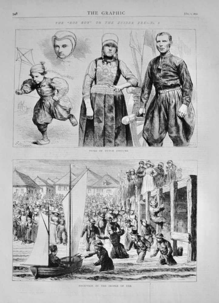 The "Rob Roy" on the Zuider Zee - 1871