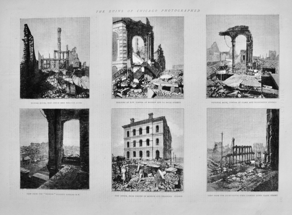 The Ruins of Chicago - 1871