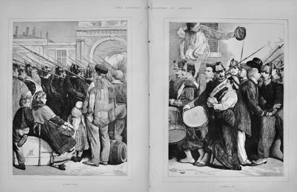 The German Occupation of Amiens - 1871
