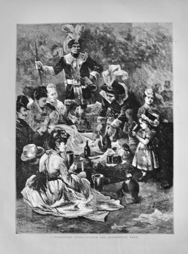 A Foresters' Fete - 1871