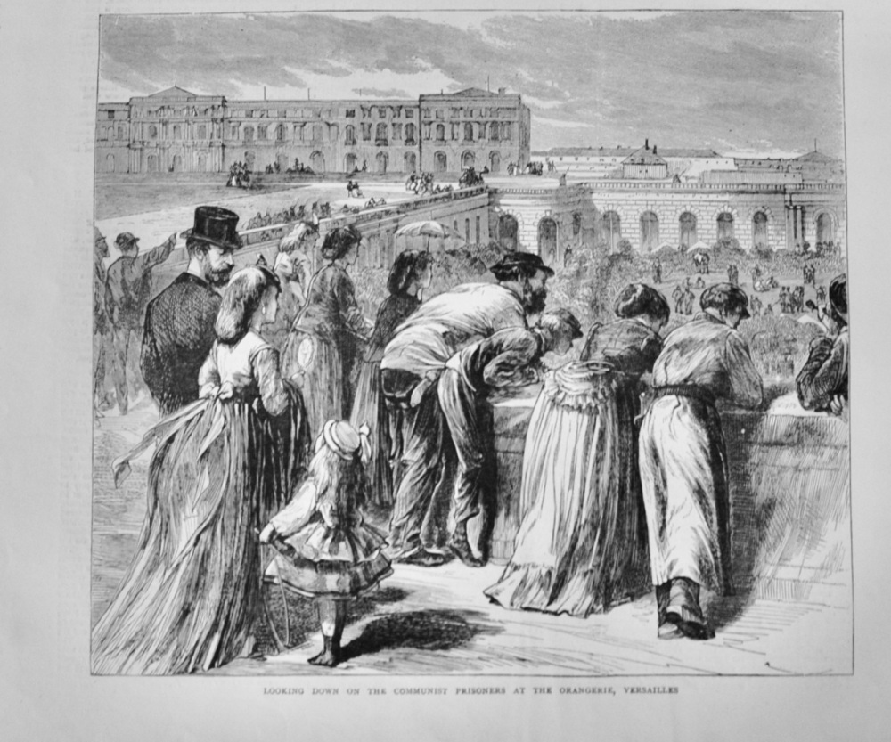 Looking Down on the Communist Prisoners, Versailles - 1871