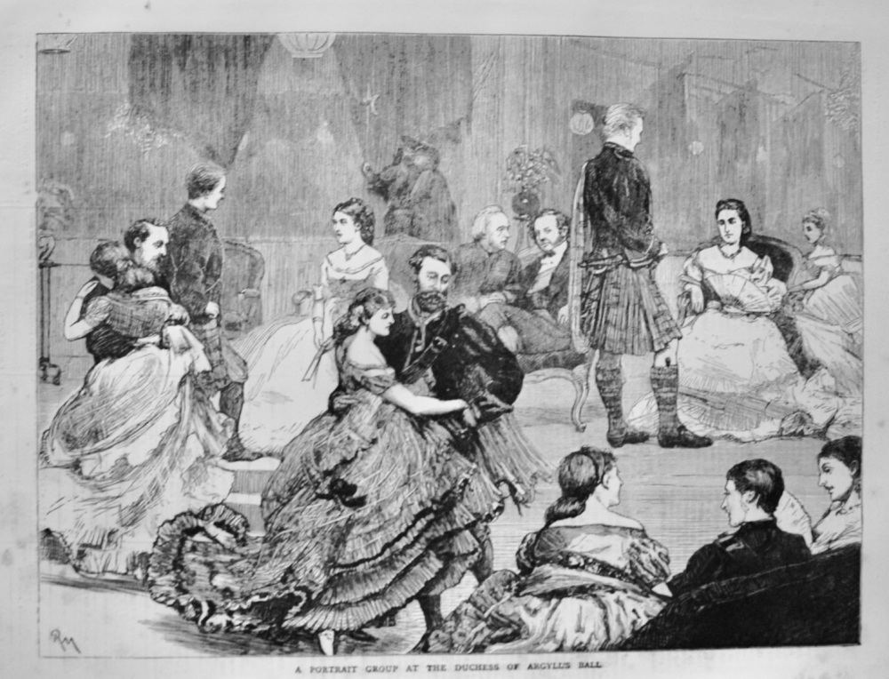 The Duchess of Argyll's Ball - 1871
