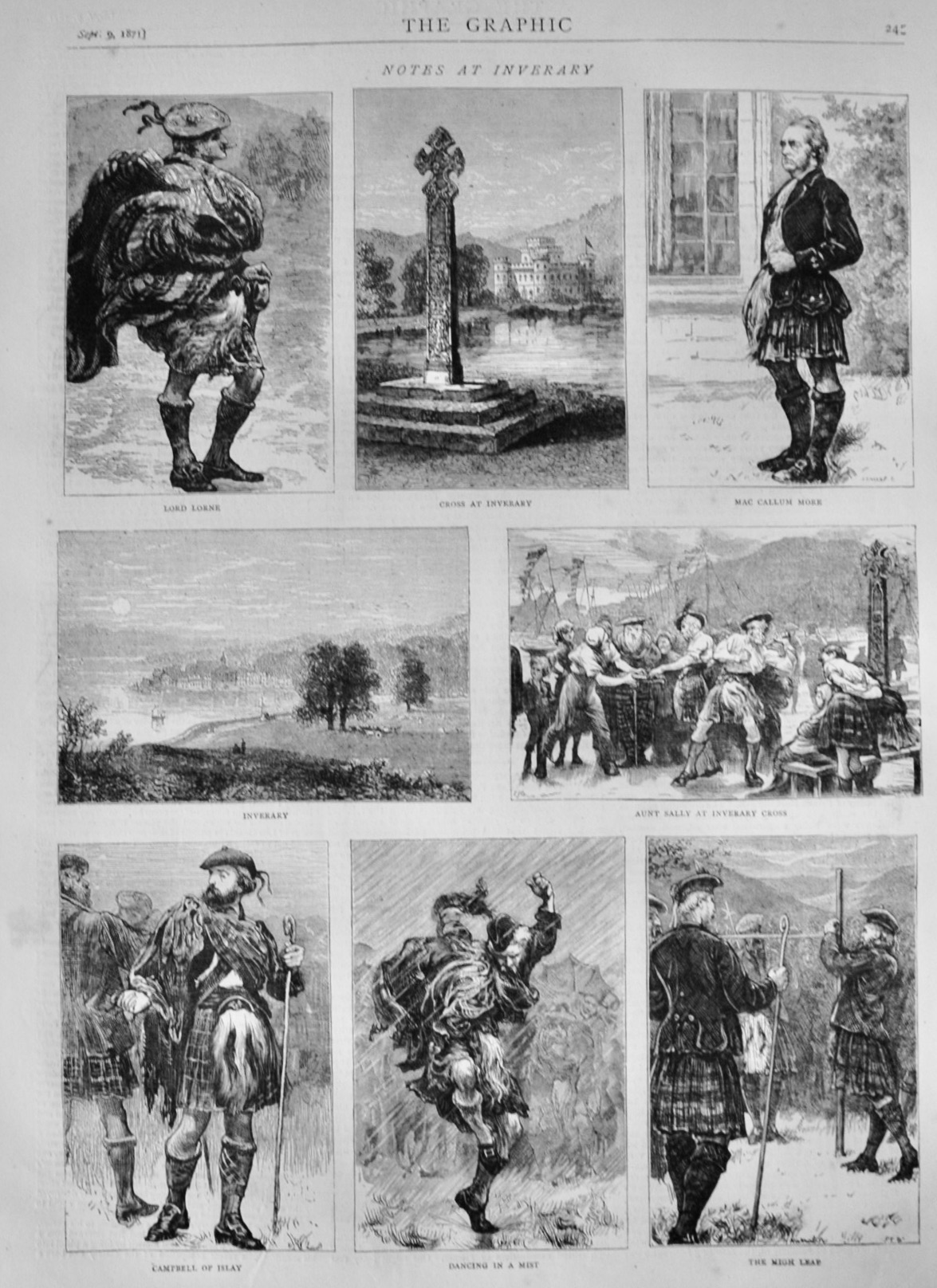 Notes at Inverary - 1871