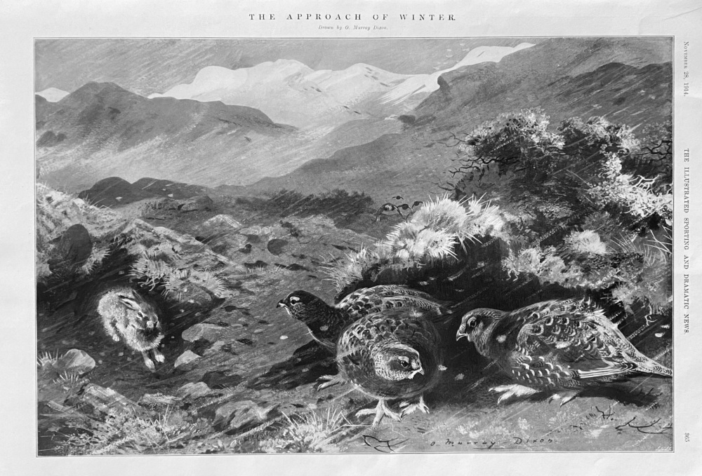 The Approach of Winter.  1914.