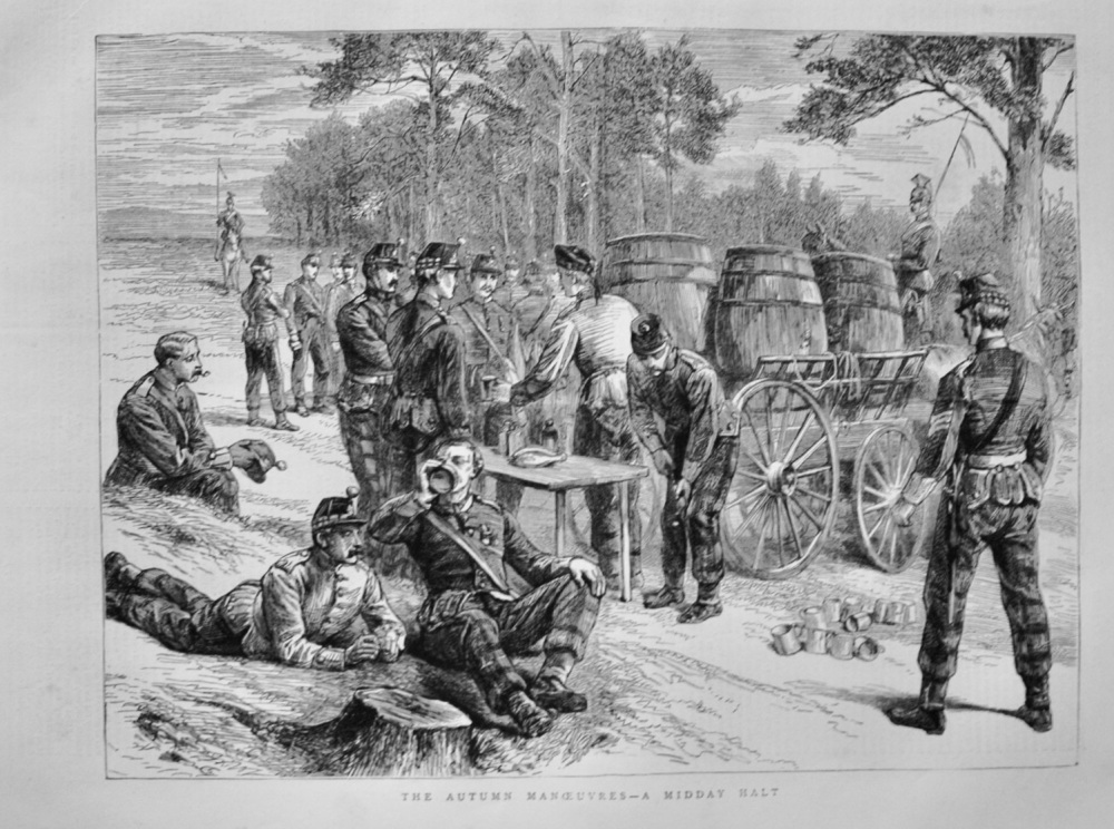 The Autumn Manoeuvres - 1871