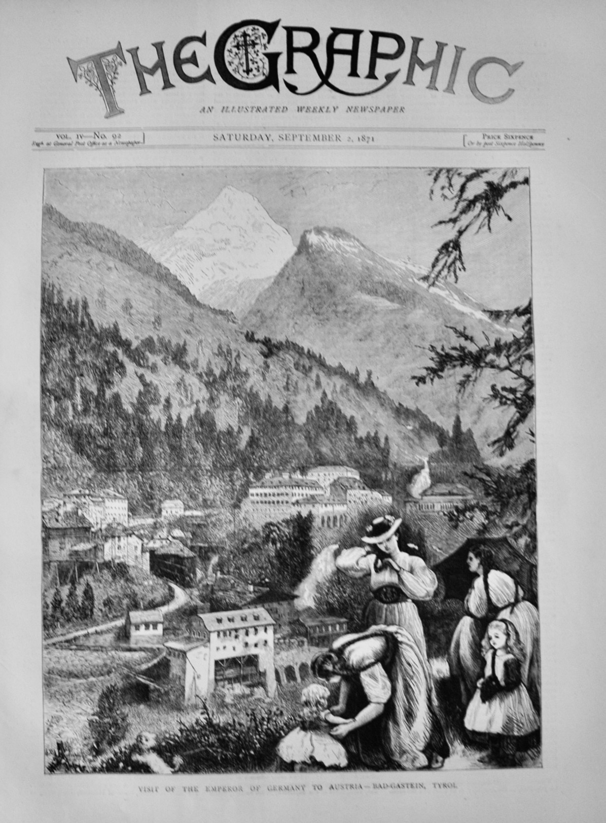 Visit of the Emperor of Germany to Austria - 1871