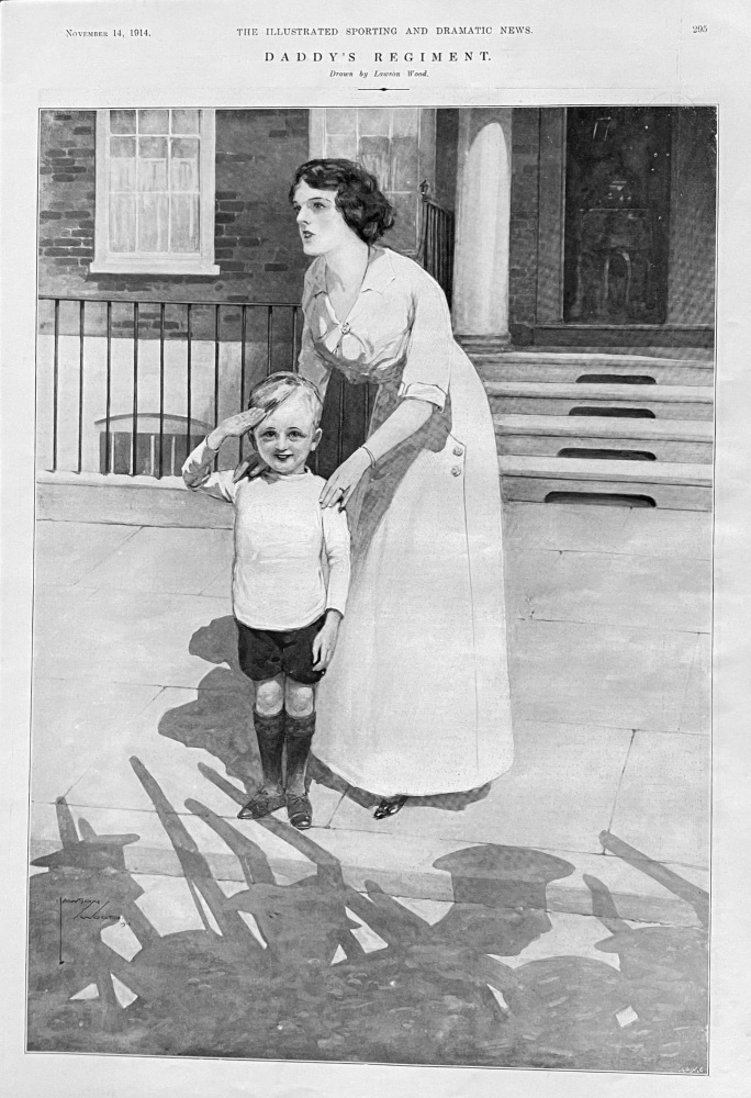 Daddy's Regiment.  1914.