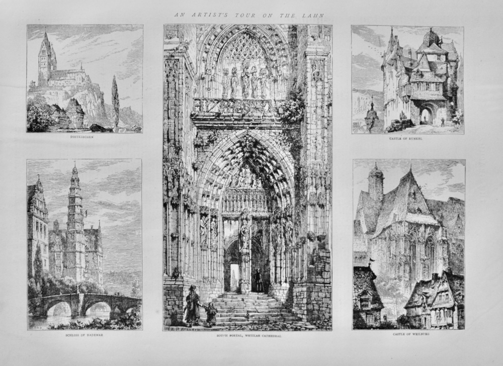 An Artist's Tour on the Lahn - 1871