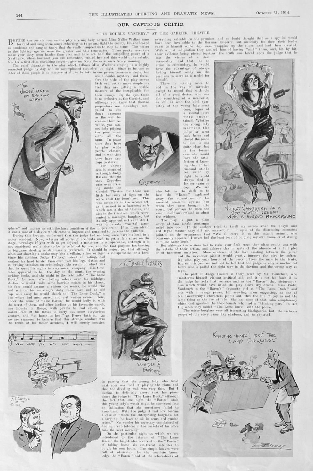 Our Captious Critic.  