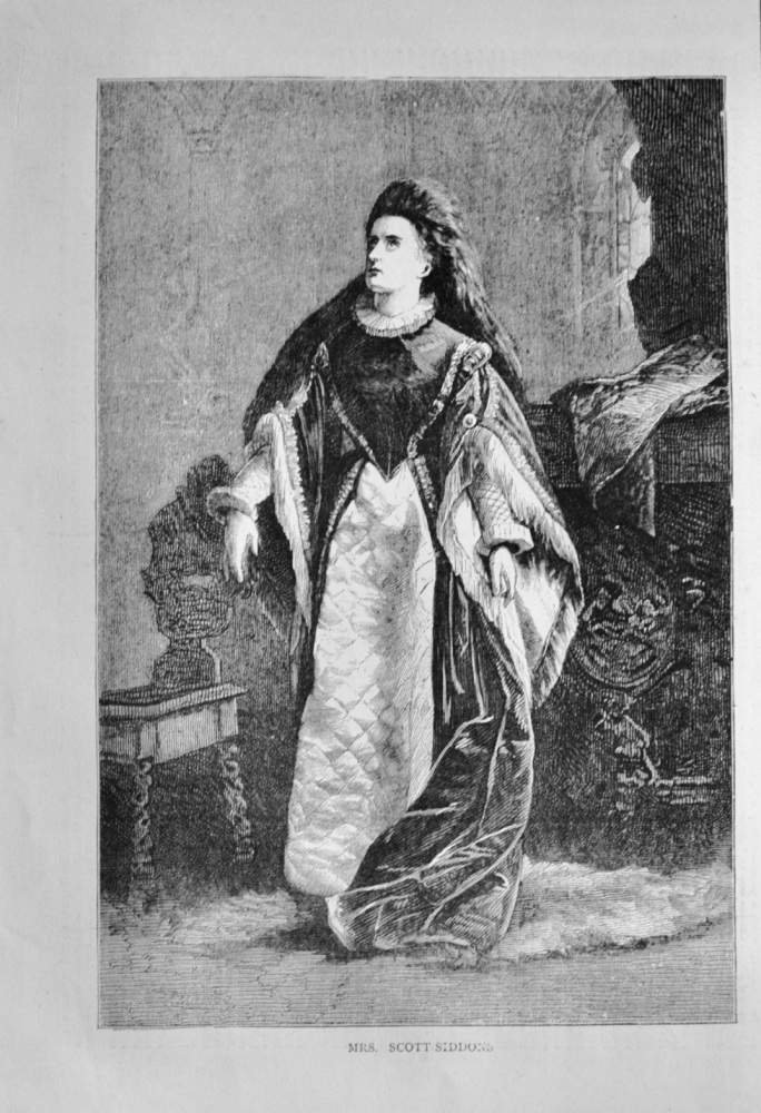 Mrs Scott Siddons - 1871