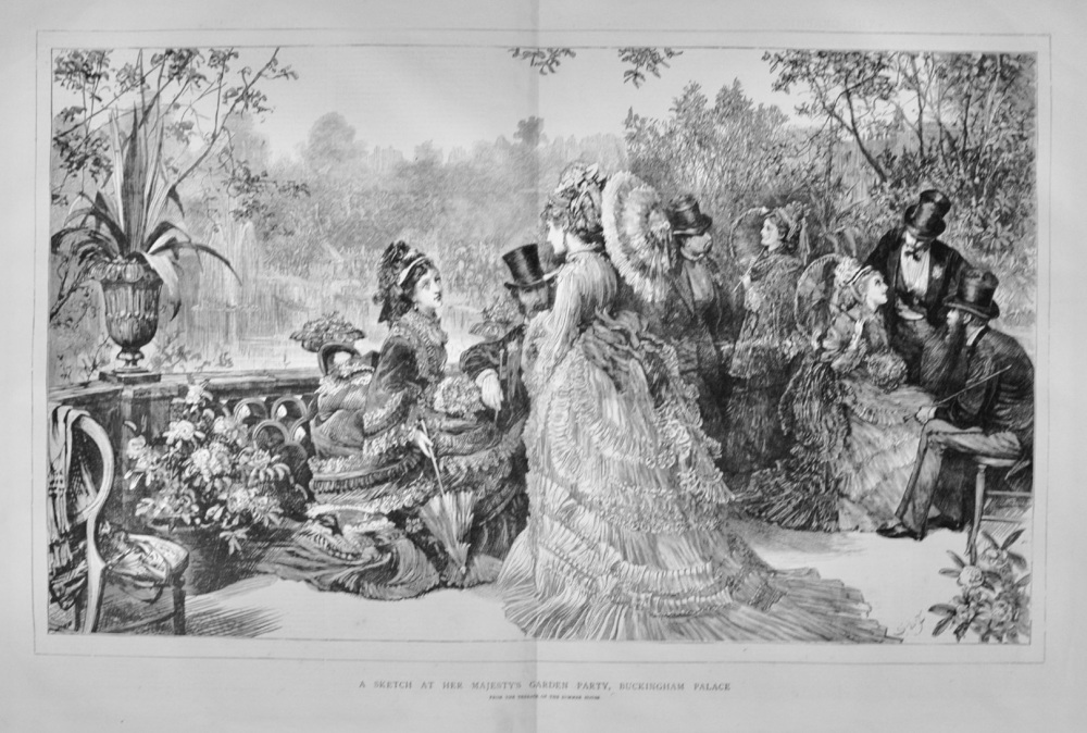 Her Majesty's Garden Party, Buckingham Palace - 1871