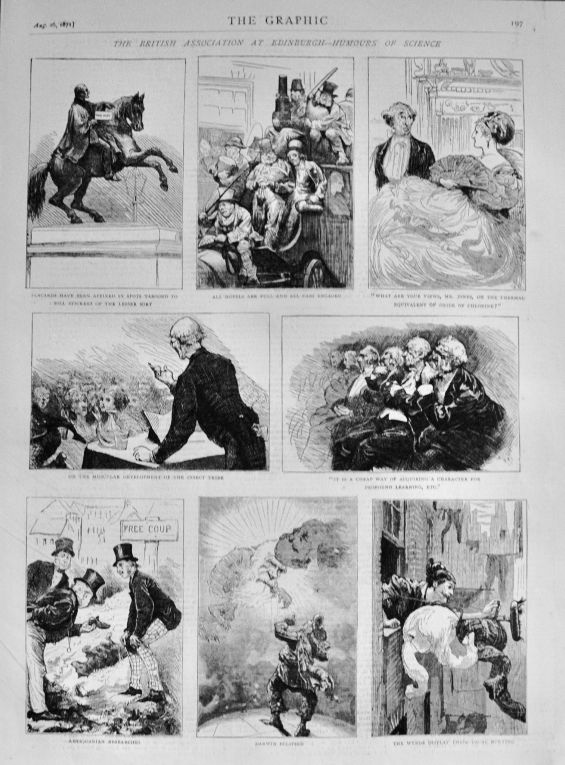 The British Association at Edinburgh - 1871