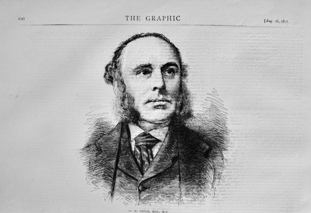 W H Smith, esq, M.P.