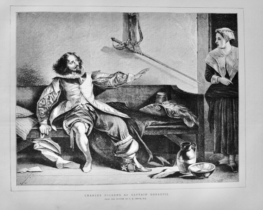 Charles Dickens as Captain Bobadill - 1871