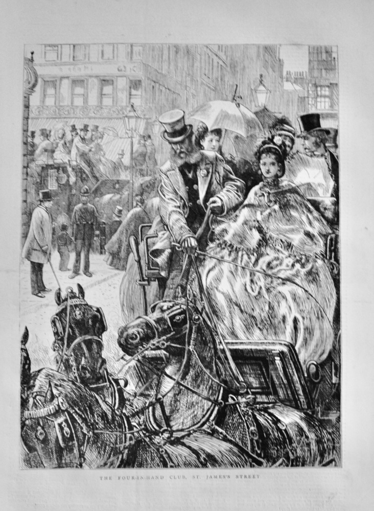 The Four-in-Hand Club - 1871