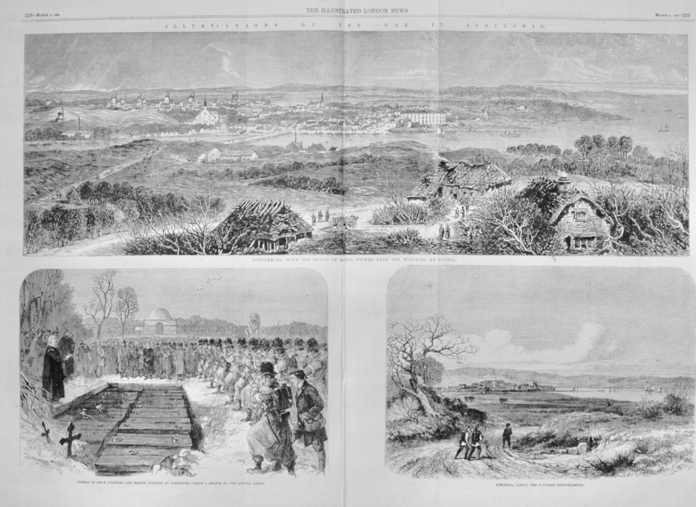 Illustrations of the War in Schleswig - 1864