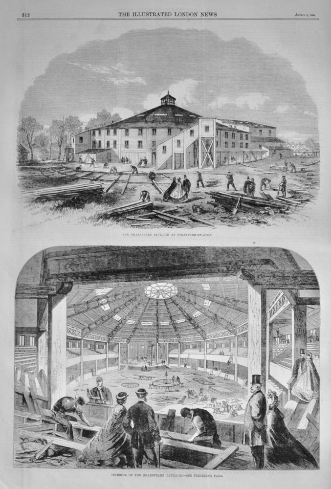 The Shakespeare Pavilion - 1864