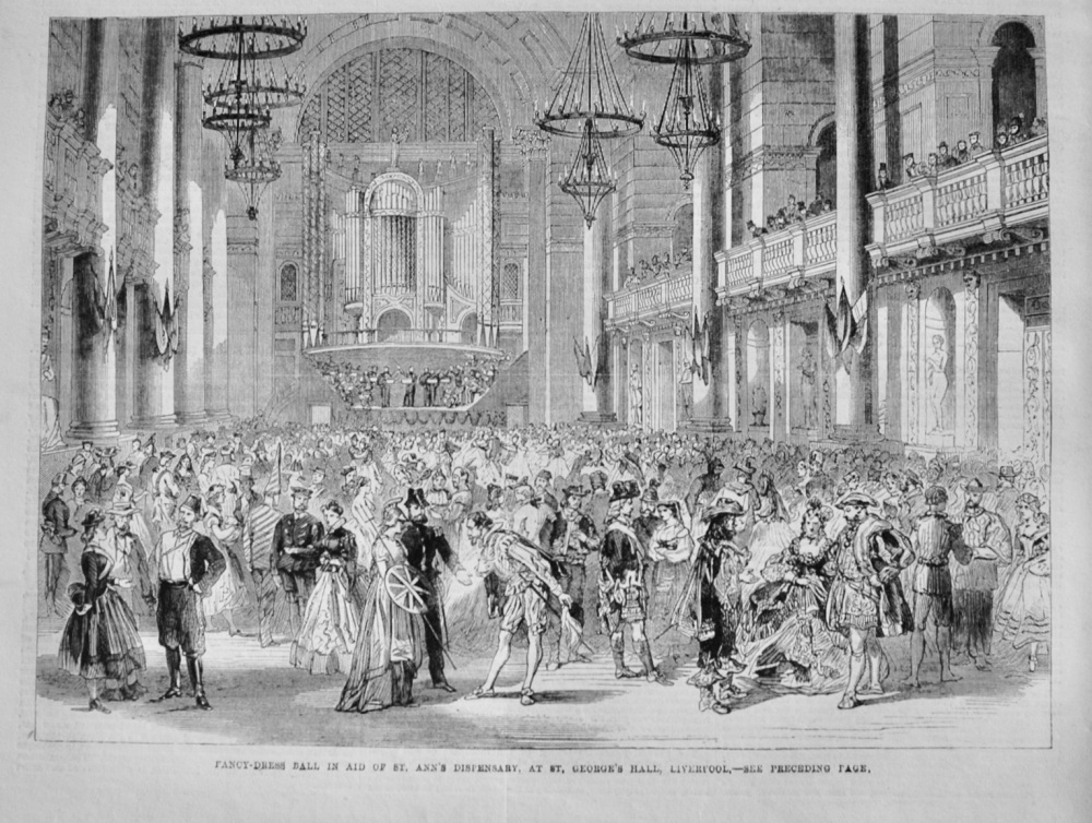 Fancy-Dress Ball in aid of St Anne's Dispensary - 1864