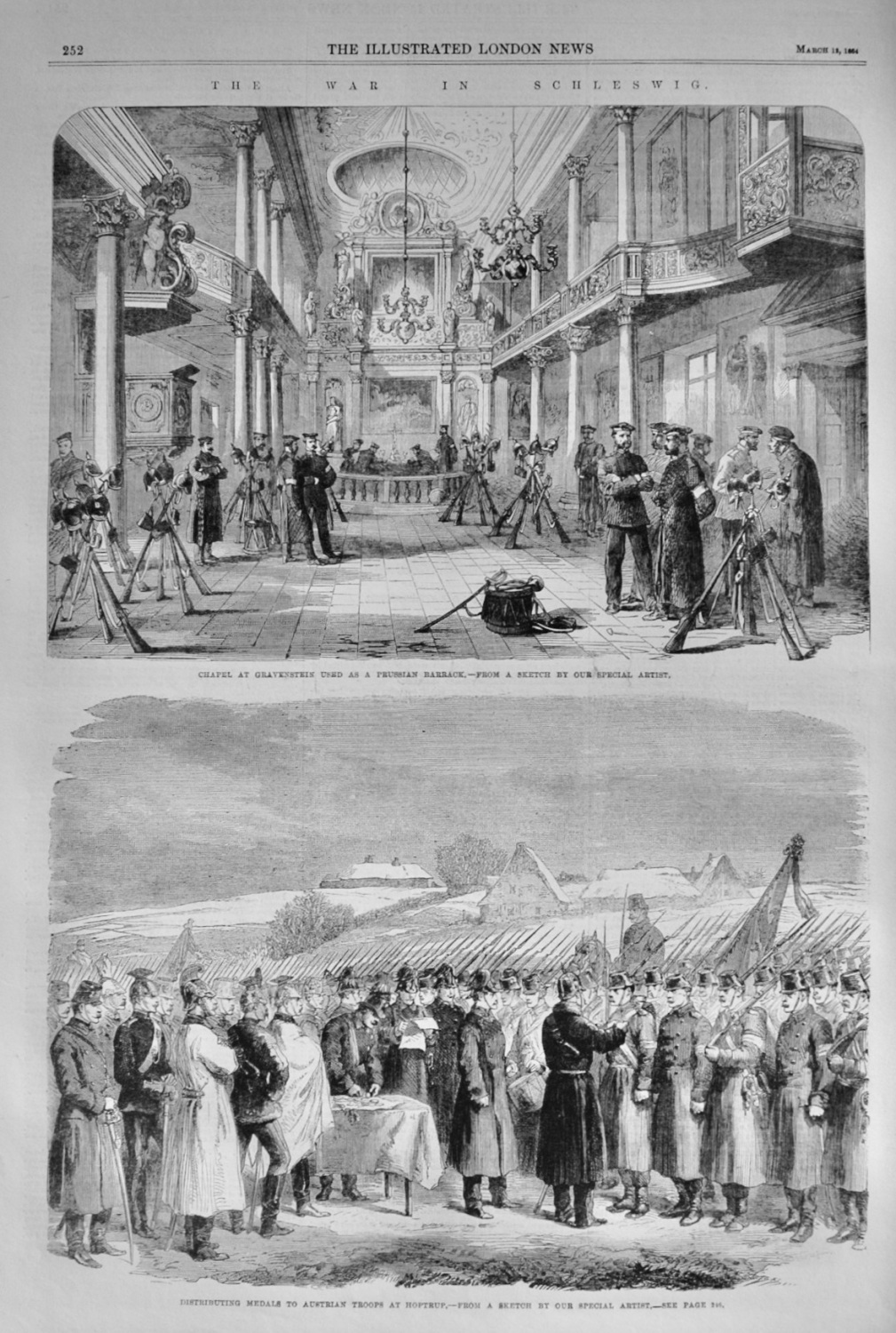 The War in Schleswig - 1864