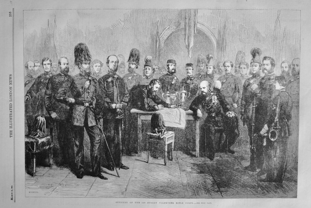 The 1st Surrey Volunteer Rifle Corps - 1864