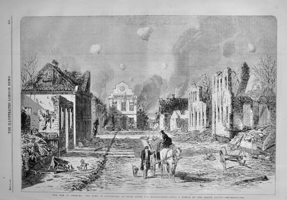 The Town of Sonderburg (The War in Denmark) - 1864