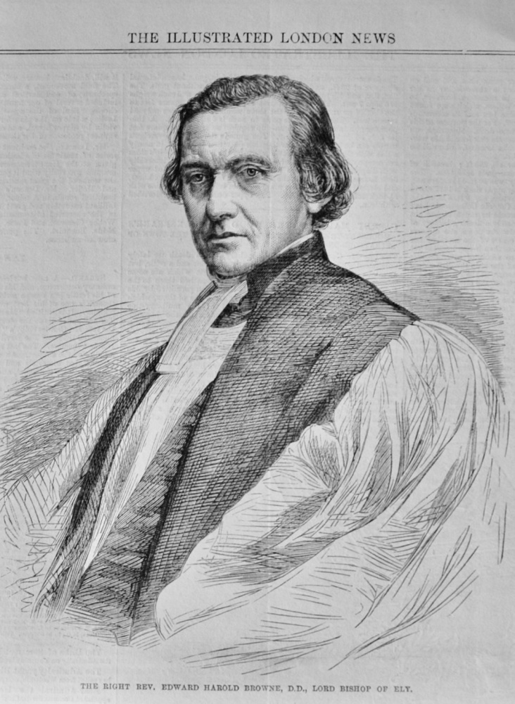 The Right Rev Edward Browne, D.D. - 1864