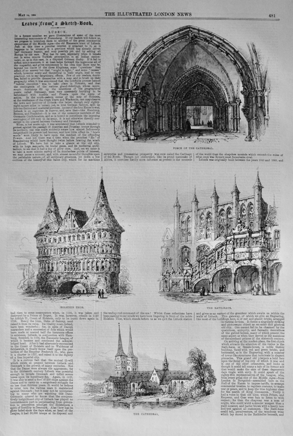 Lubeck, Germany - 1864