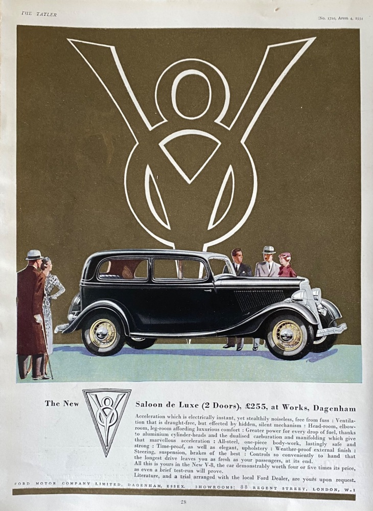 Ford Motor Company Limited,  1934.