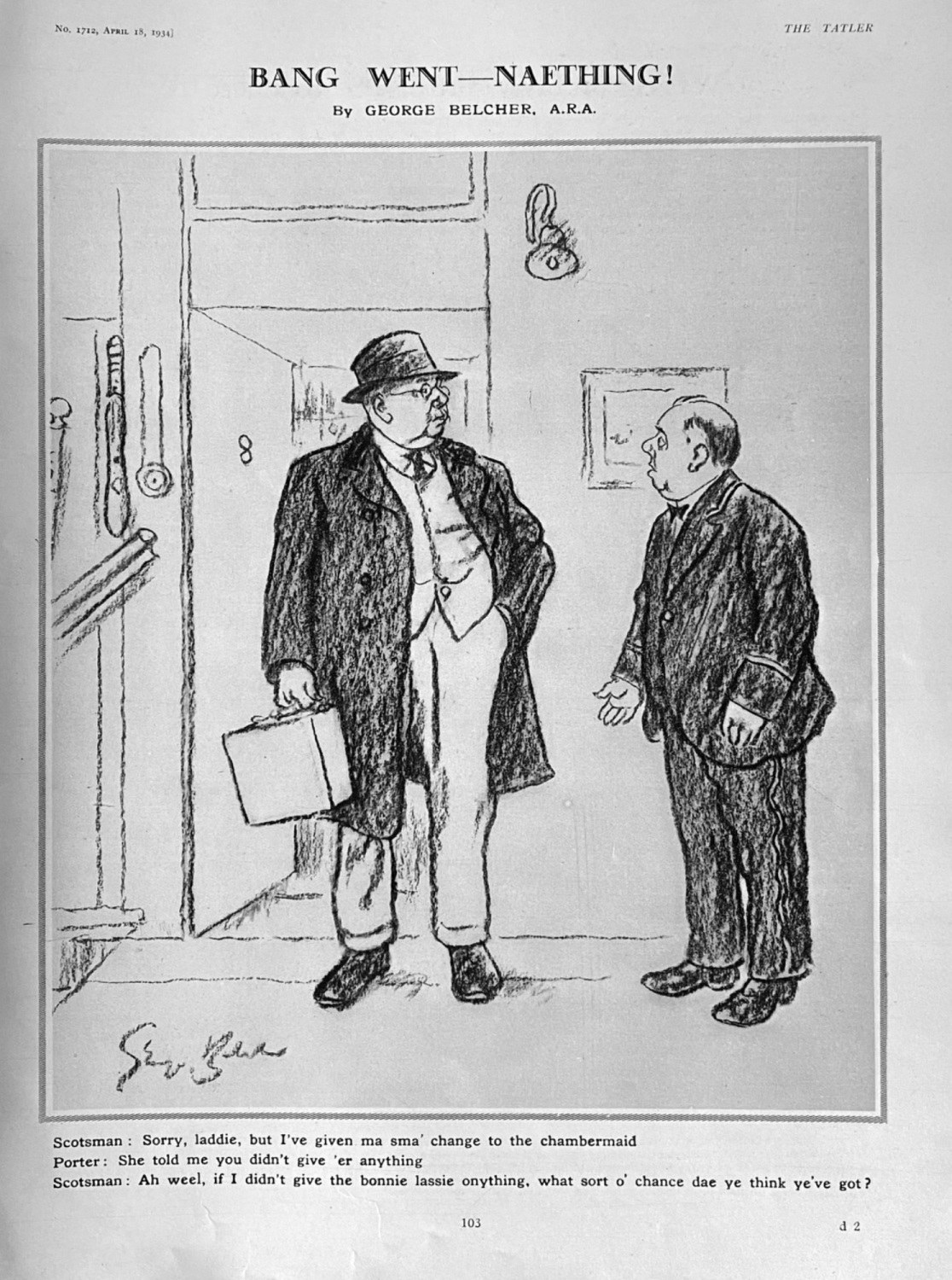 Bang Went -  Naething !.  1934.