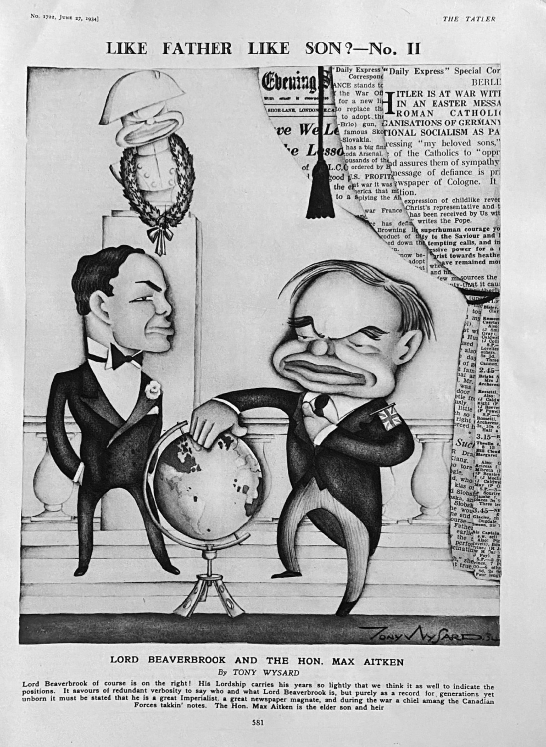 Like Father Like Son ?- Part II.   1934.