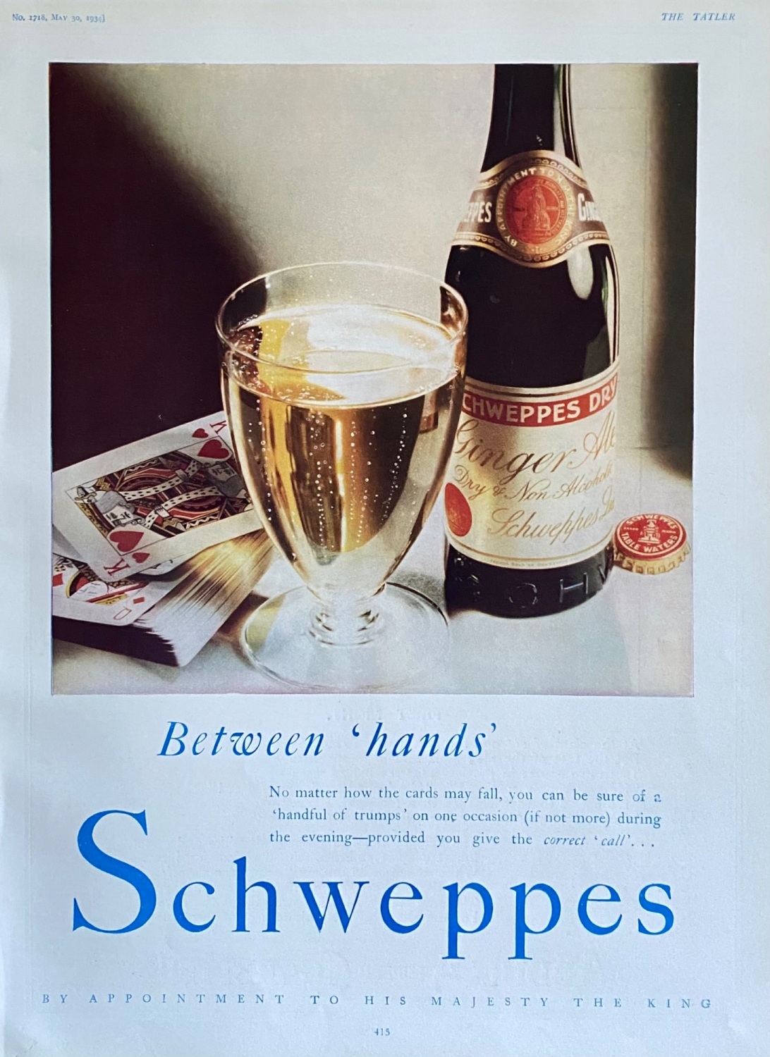 Schweppes.  1934.