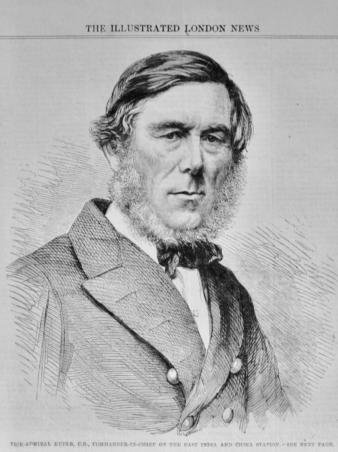 Vice-Admiral Kuper, C.B, - 1864