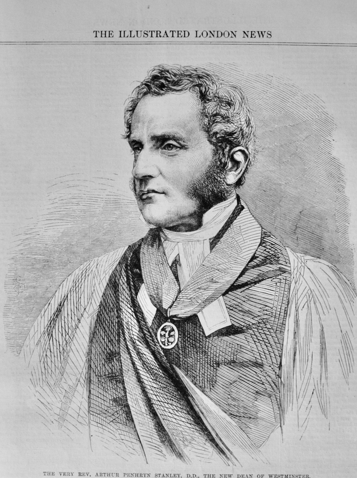 The Very Rev Arthur Penhyrn Stanley - 1864