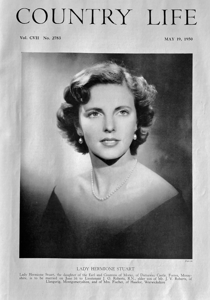 Lady Hermione Stuart.  1950.