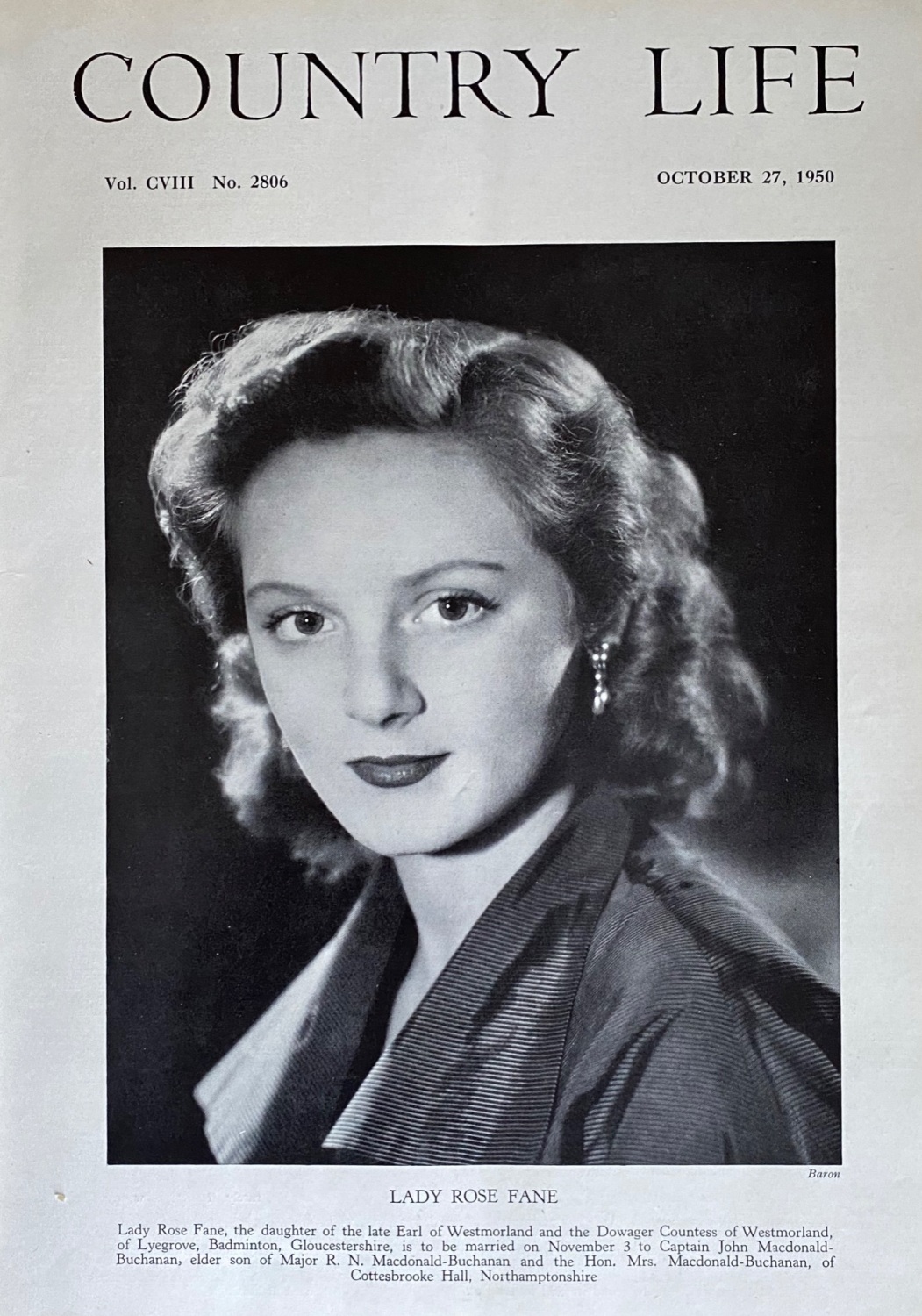 Country Life - October 27, 1950