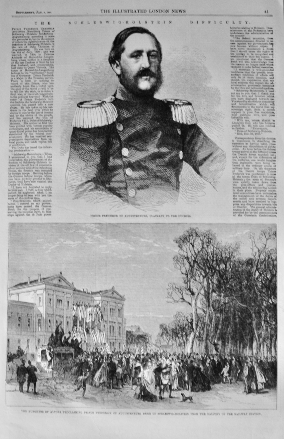 The Schleswig-Holstein Difficulty - 1864