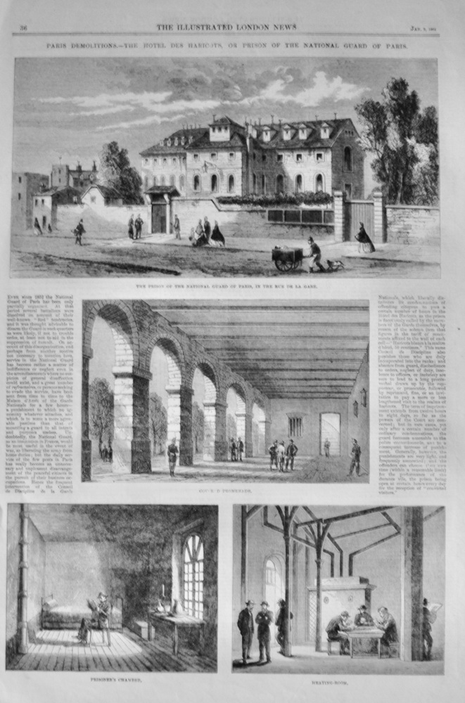 Paris Demolitions - 1864