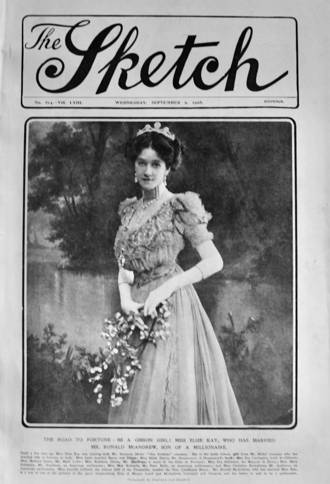 The Sketch - September 2, 1908