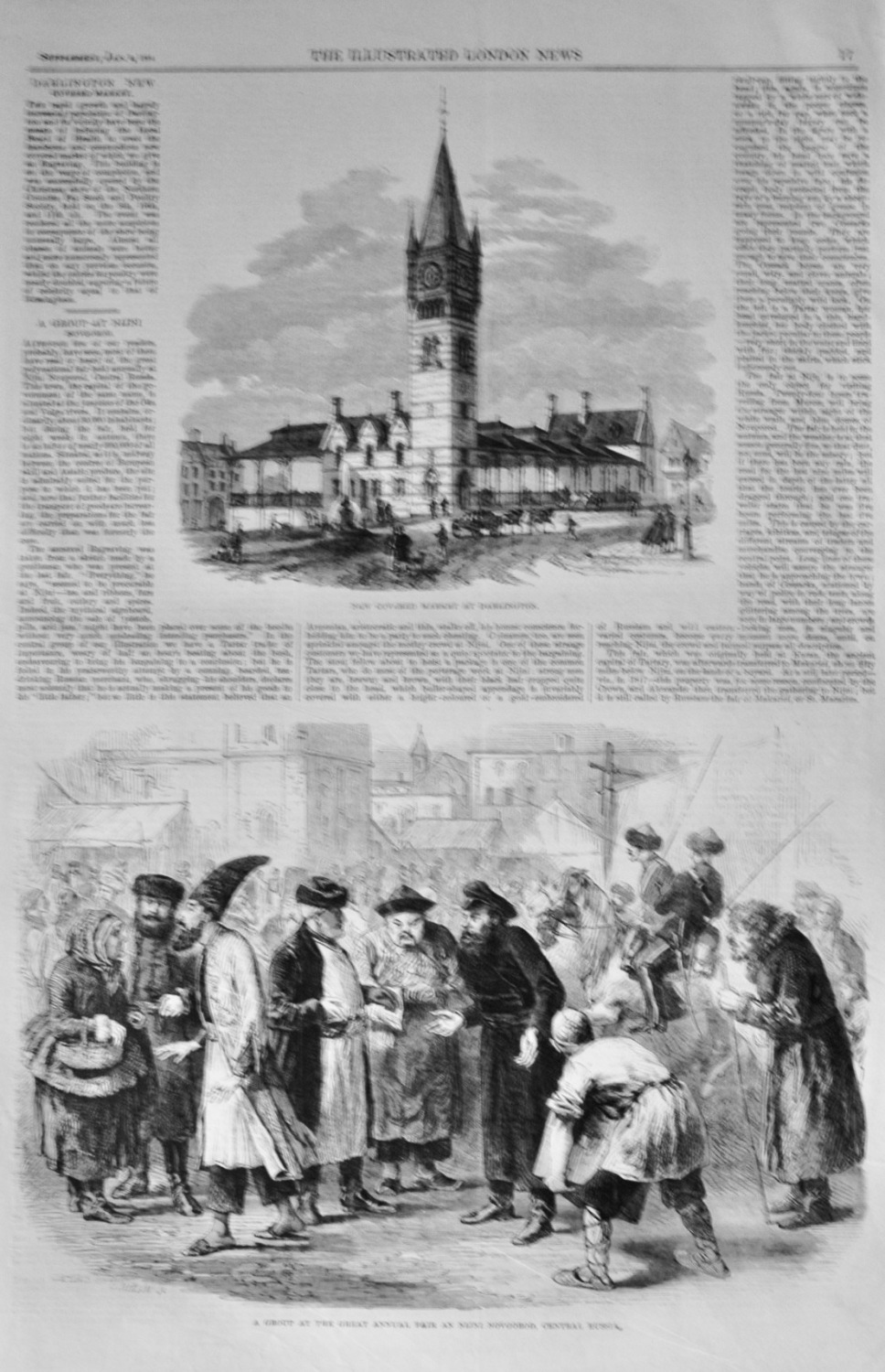 A Group at Nijni, Novgorod - 1864