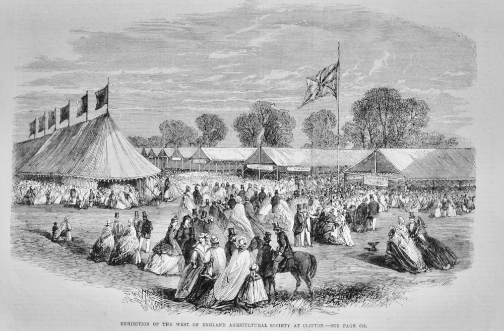 Exhibition of the West of England Agricultural Society - 1864