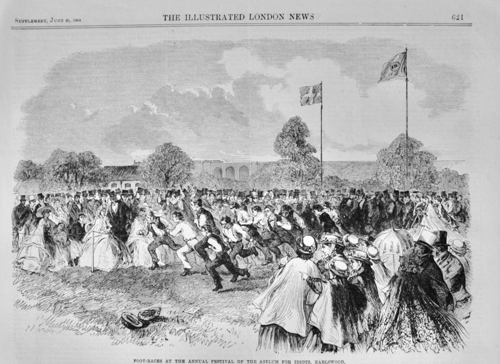 Foot Races at Earlswood - 1864