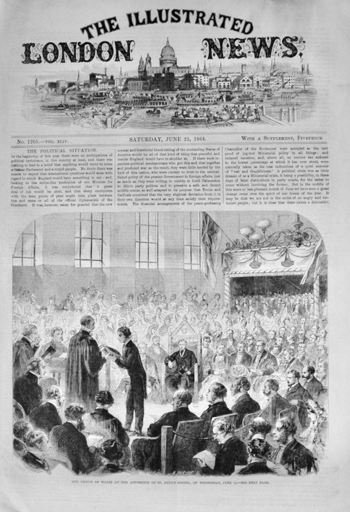 The Illustrated London News, June 25, 1864