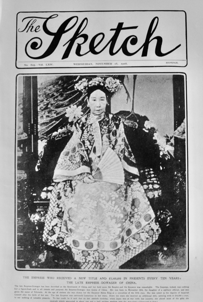 The Sketch - November 18, 1908