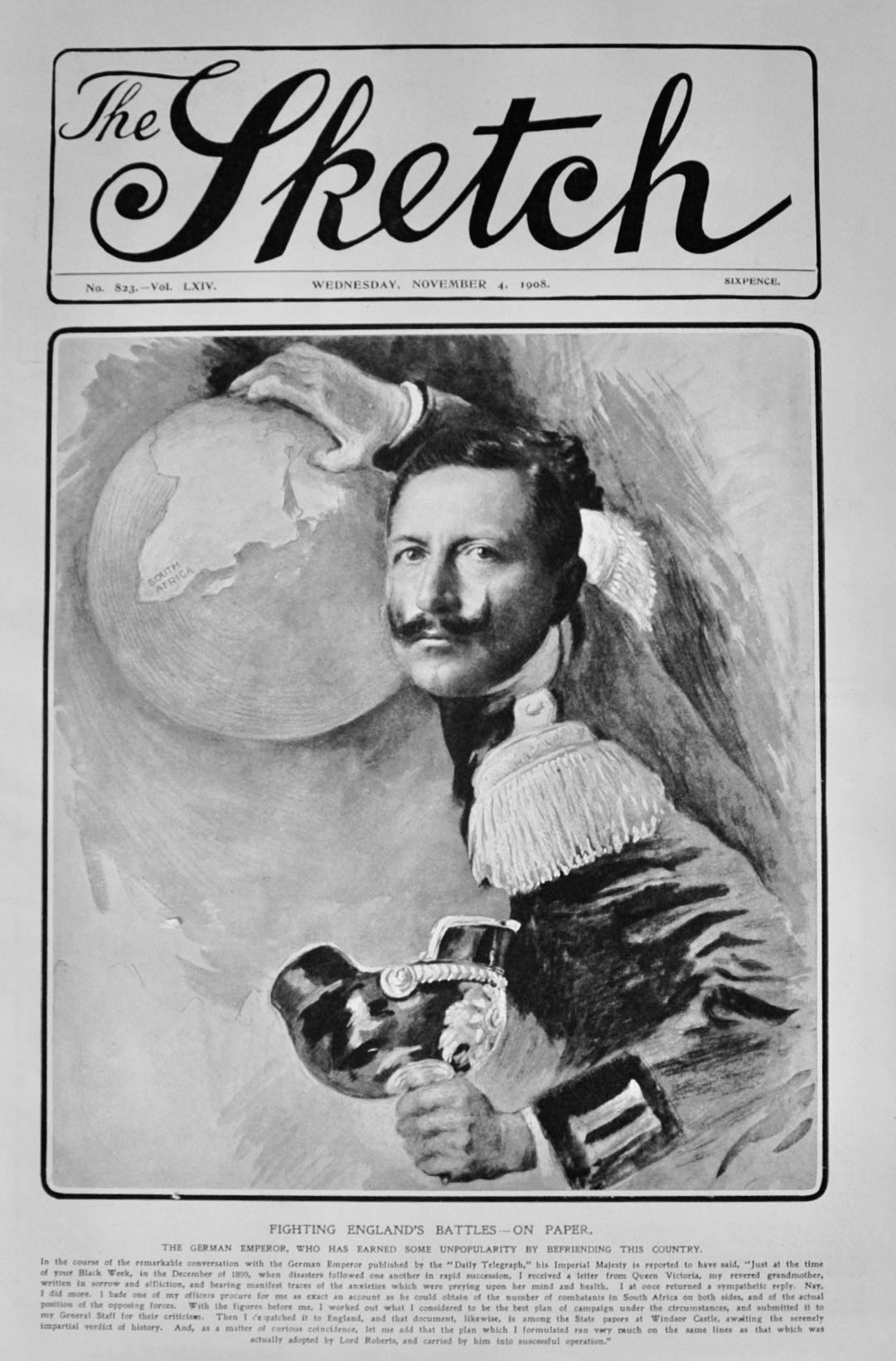 The Sketch - November 4, 1908