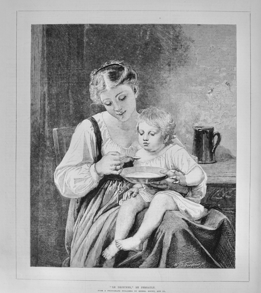 "Le Déjeuner," by Perrault - 1872