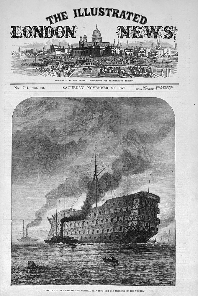The Dreadnought Hospital Ship - 1872
